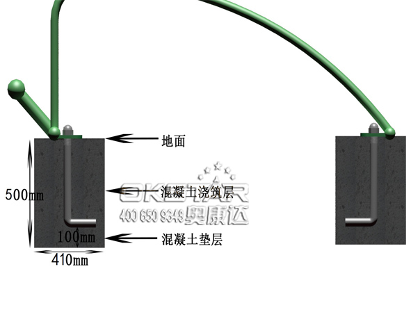 腹肌板(兩人)的安裝方法 腹肌板(兩人)的安裝方法